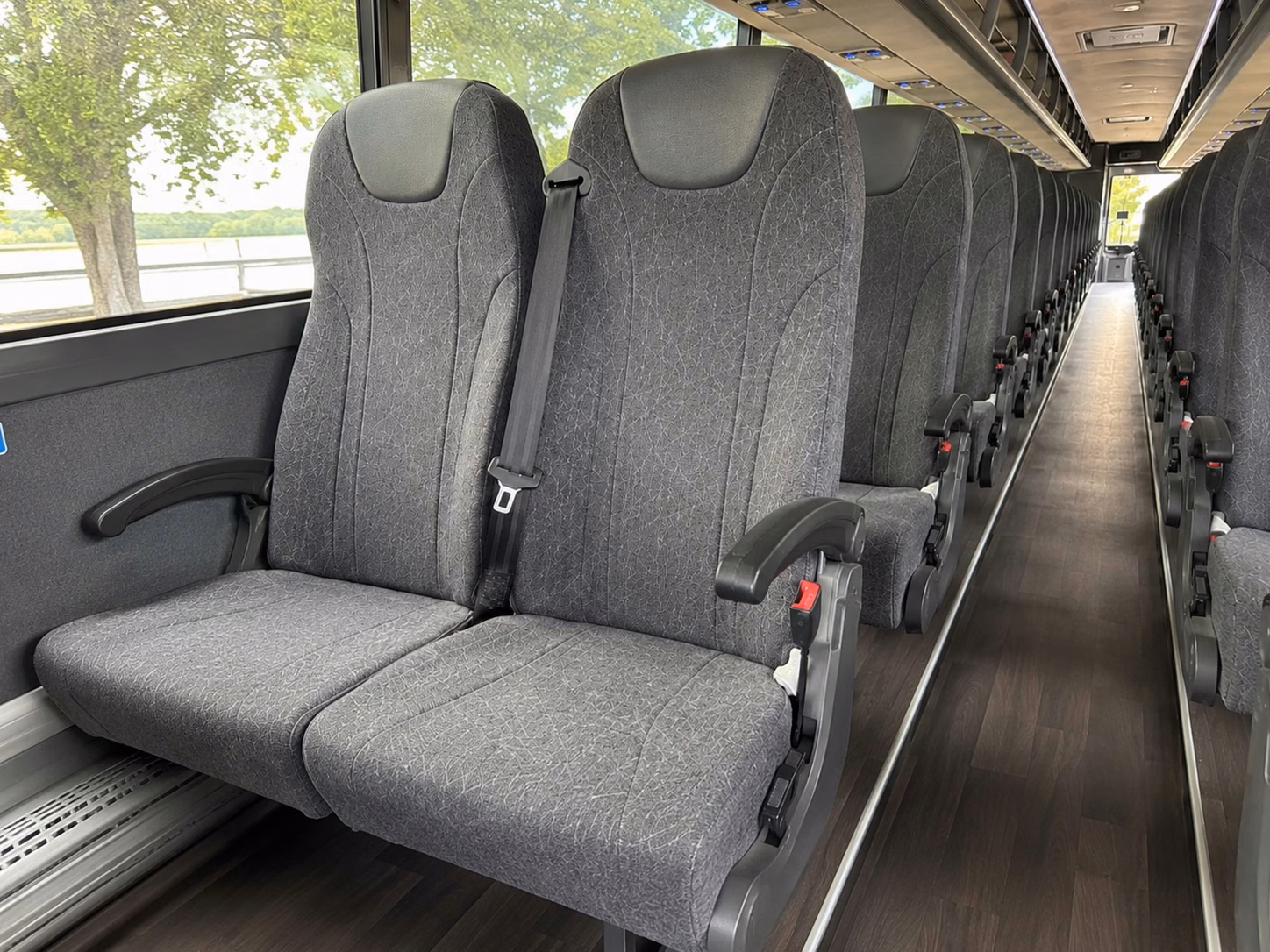 a charter bus to yankee stadium or citi field makes the perfect group outing